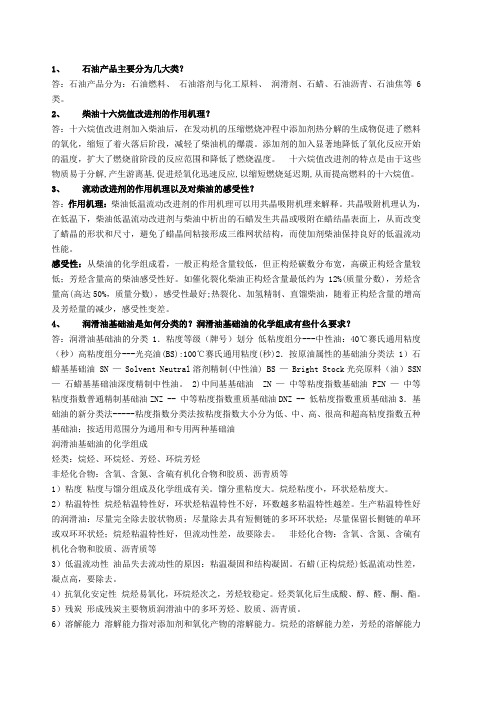 石油产品应用技术2010