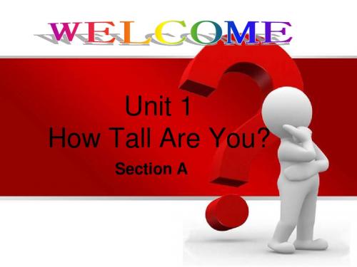 pep_小六_how_tall_are_you_说课课件