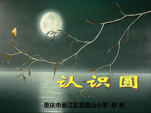 西师版六年级数学上册《圆的认识》PPT