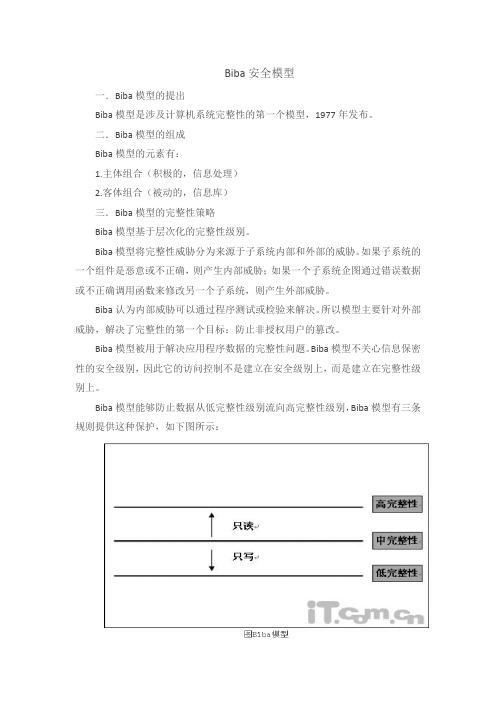 Biba安全模型