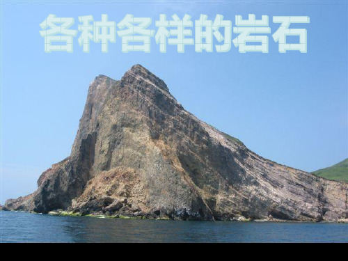 四年级上册科学课件 -2.9各种各样的岩石  粤教版 (共8张PPT)