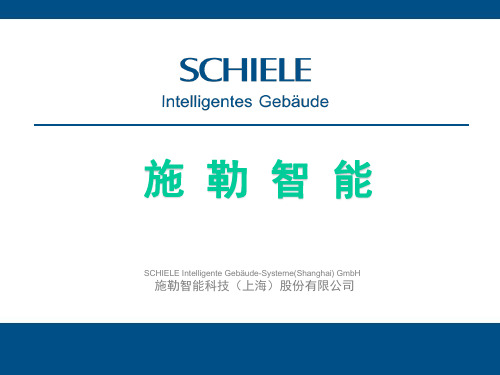 SCHIELE产品介绍201706