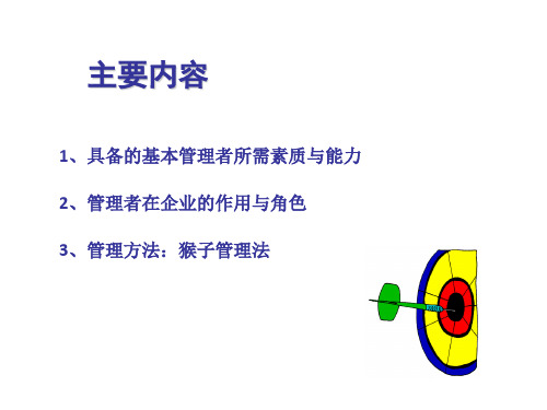 中层管理者角色定位