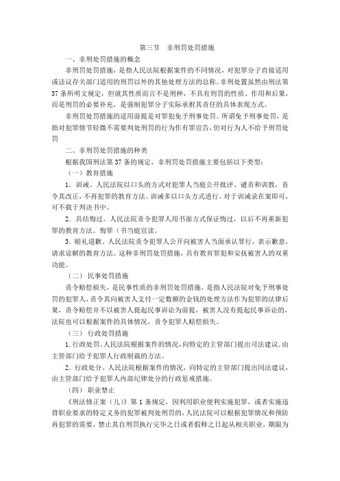 100300非刑罚处罚措施
