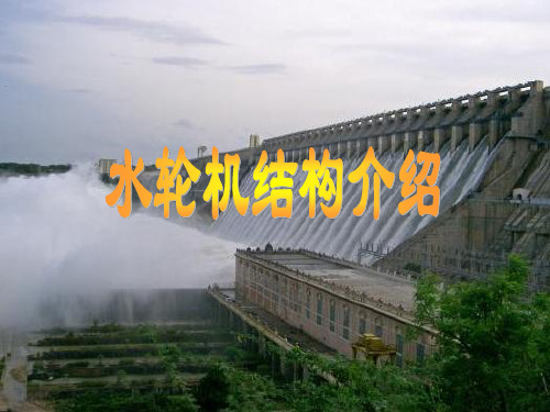 水轮机结构简介 ppt课件