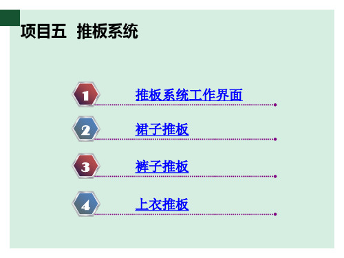 上衣推板课件《服装CAD》同步教学