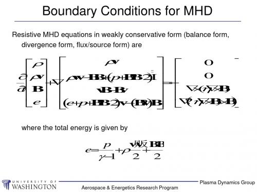 Boundary Conditions