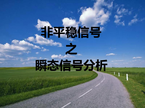 瞬态信号分析