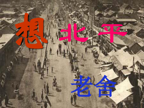 《想北平》导学案   共2课时