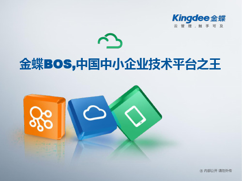 金蝶KIS旗舰版V5.0BOS解决方案