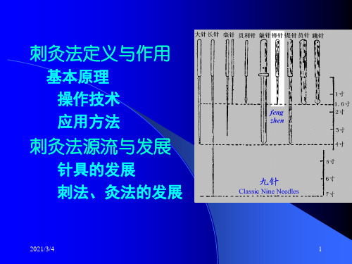 刺灸方法ppt课件