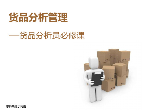 货品分析管理培训教材ppt(55张)