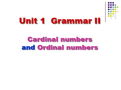7BUnit1grammar用
