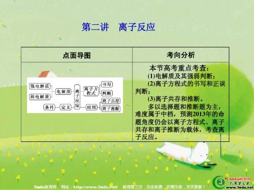 2013届高考化学第一轮考向分析复习4