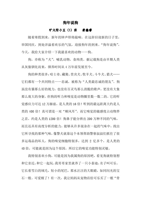 狗年说狗 (2)