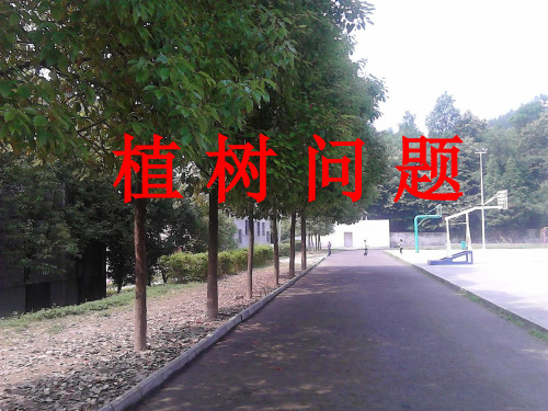新冀教版五年级数学上册《 土地的面积  种植问题》示范课件_9