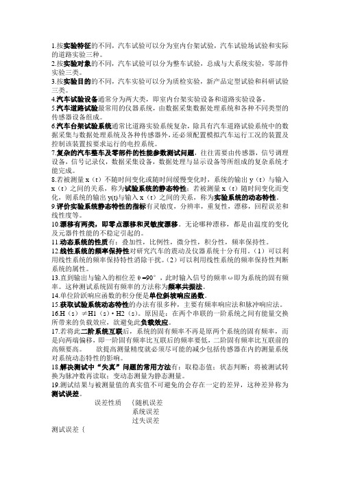 汽车试验