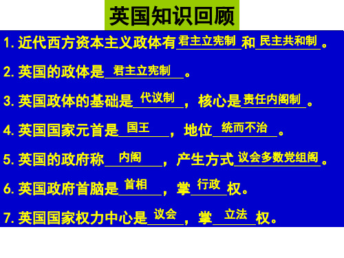 2019高考历史复习：北美大陆的新体制 (共43张PPT)