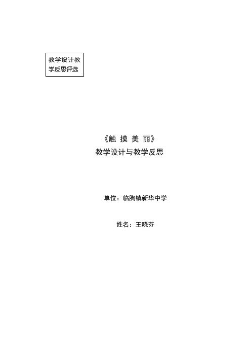 触摸美丽_王晓芬