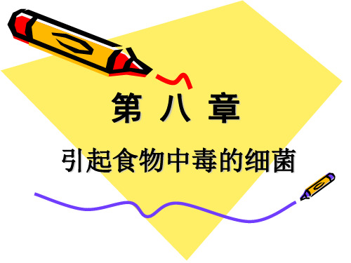 【医学课件】引起食物中毒的细菌
