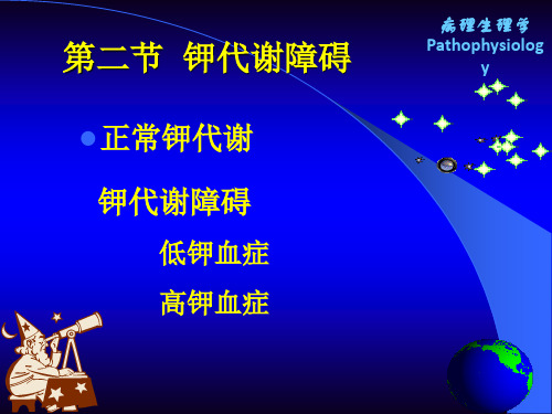 病理生理学钾代谢PPT课件