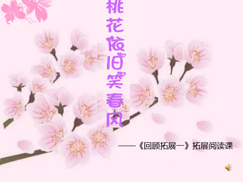 语文人教六年级上册回顾拓展一课件