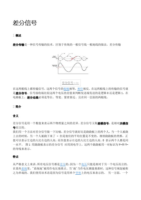 差分信号
