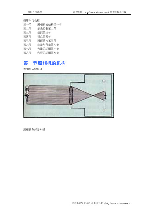 摄影入门教程