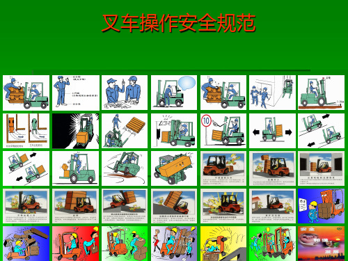 叉车操作安全规范(图片版)精选.ppt