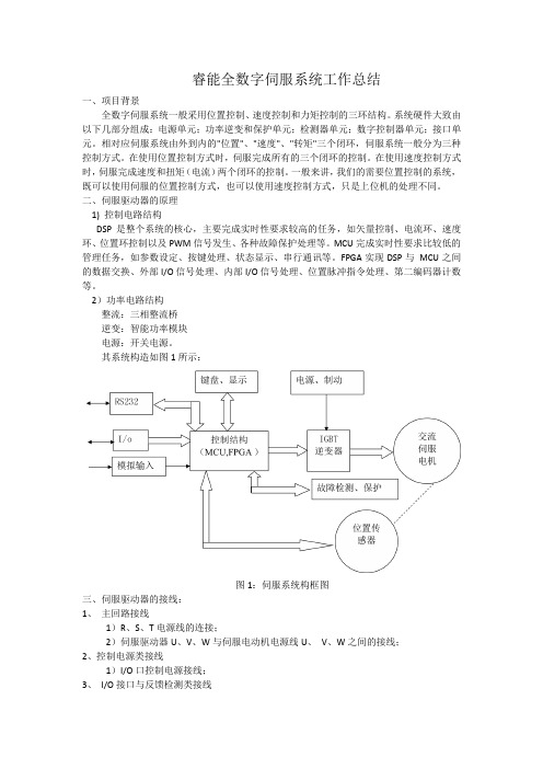 伺服系统工作总结