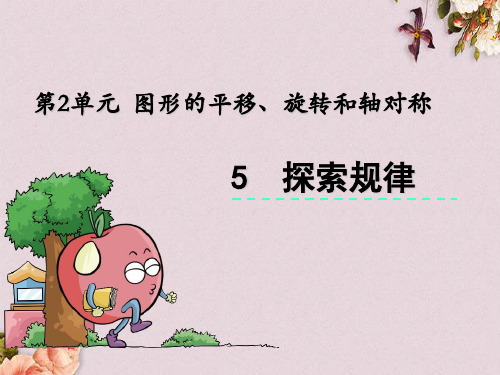 西师大版五年级上册数学《 2.5探索规律》课件