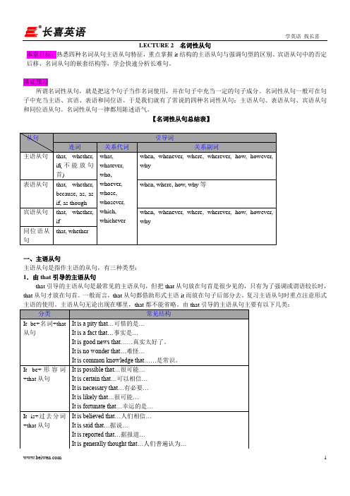 考研英语语法 名词性从句(2)