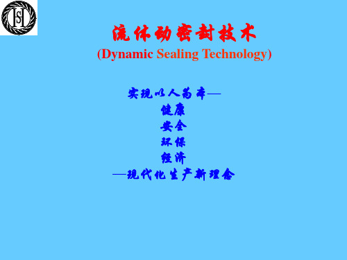 流体动密封