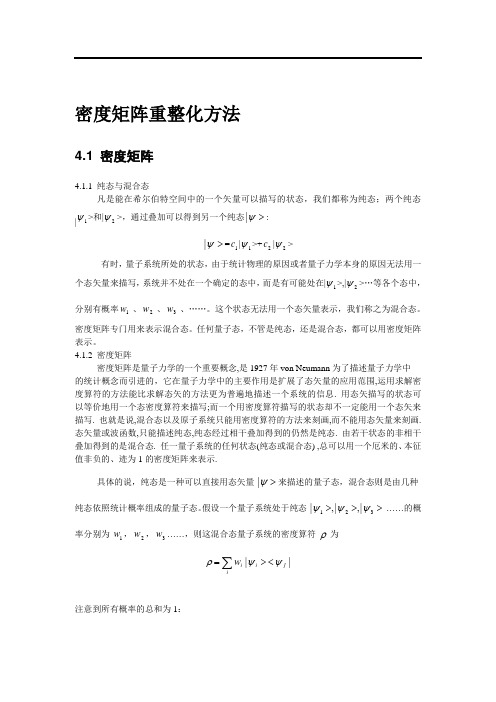 密度矩阵重整化方法 