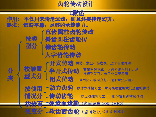 机械设计齿轮传动