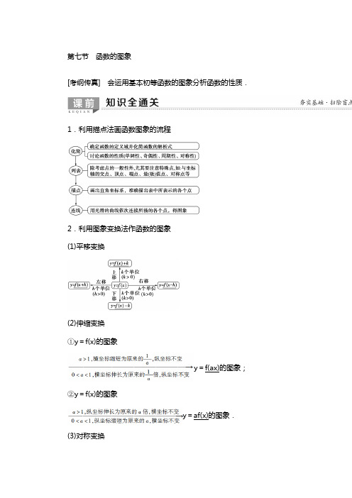 高考数学：全套教案第2章第7节函数的图象