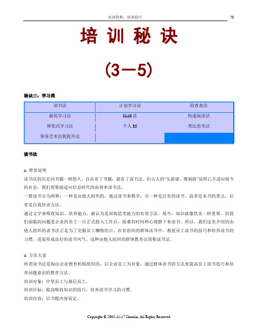 现代企业人力资源总监、职业培训师、职业经理人必看培训技巧大全-3