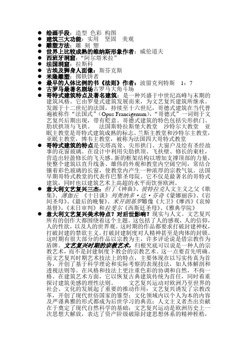 美术欣赏