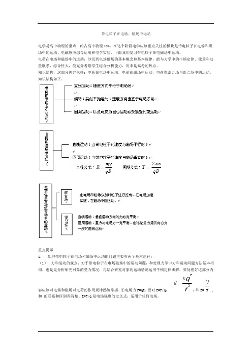 带电粒子在电场、磁场中运动