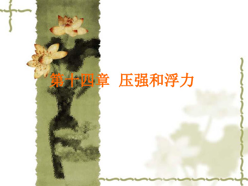 初中物理《压强与浮力总复习》(共20张)ppt