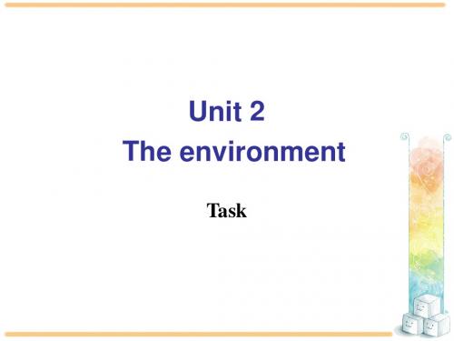 最新精品报译林牛津必修5Unite 2精品课件Unit2 Task
