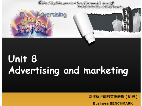 Unit 8-Advertising and marketing