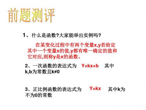 人教版八年级下册数学《反比例函数PPT课件》优质课