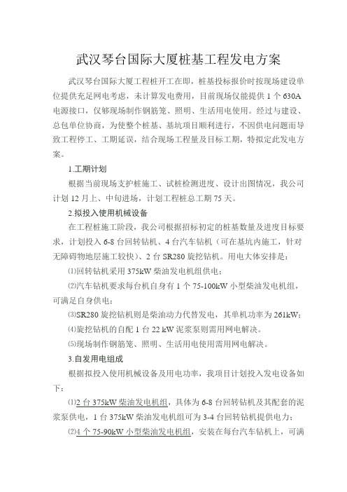 自发电方案(中冶武勘)121120