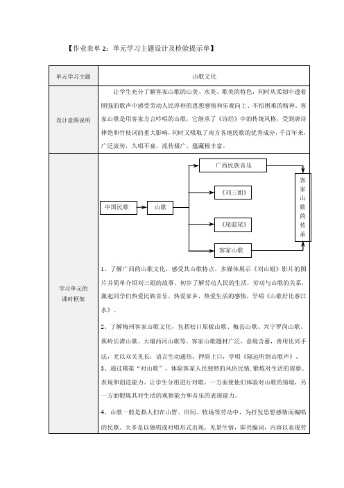 客家山歌