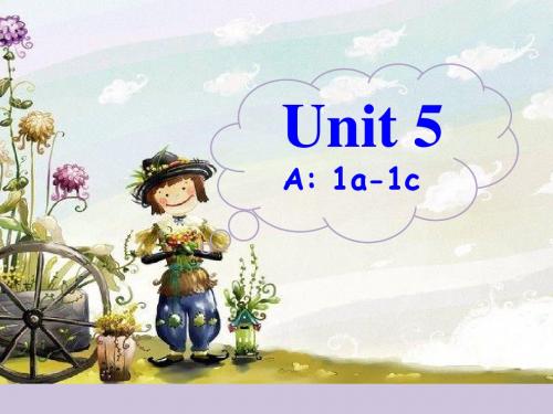新目标八年级英语Unit_5_Do_you_want_to_watch_a_game_show