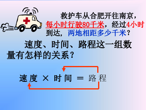 四年级数学下册《相遇问题》PPT课件之一(北京版)