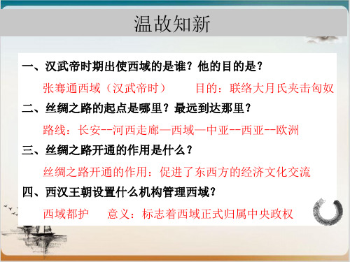 初中历史人教部编版两汉的科技和文化优秀课件1