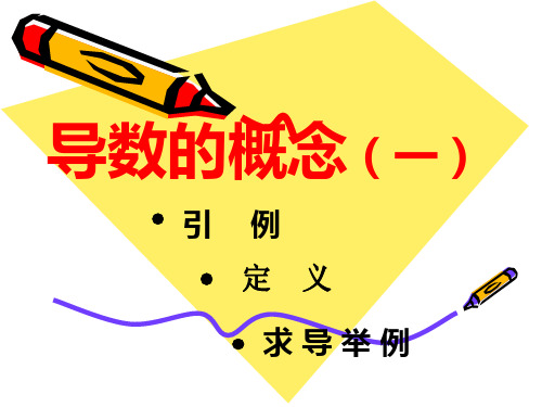 导数概念ppt