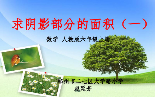 求阴影部分的面积(一)ppt课件